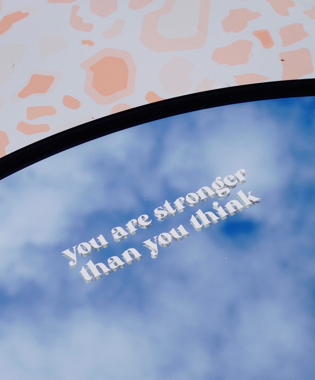 Mirror Affirmation Quote Sticker