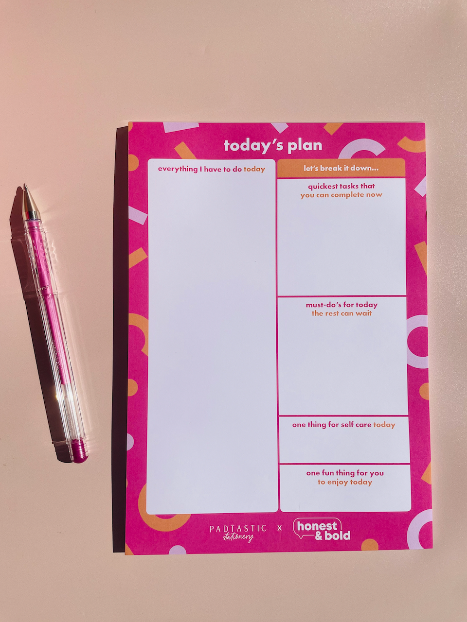 Notepad To Do List – Honest & Bold